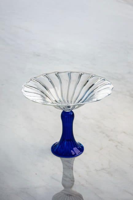 Glass Platter | Blue