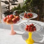 Glass Platter | Pink