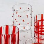 Polka Dot Tumbler Glass